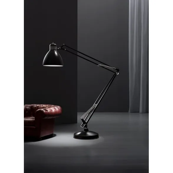 Leucos JJ BIG Golvlampa, rostbrun