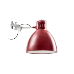 Leucos JJ BIG Grip Klämlampa, röd
