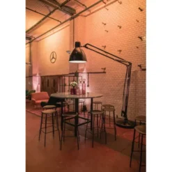 Leucos JJ GREAT Golvlampa, rostbrun