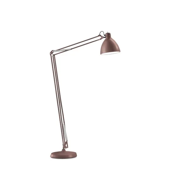 Leucos JJ MID Golvlampa, rostbrun