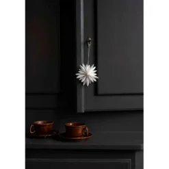 Watt & Veke Julgransdekoration Flower, vit
