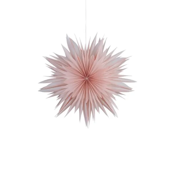 Alde & Lind Julstjärna Twist D50 ljusrosa ombre