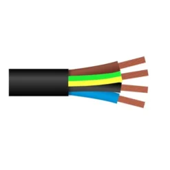 FLOS Kabel till Sarfatti 2097, fyrledad svart per meter