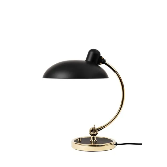 Fritz Hansen Kaiser Idell Luxus Bordslampa, Matt black/brass