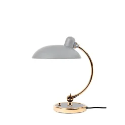 Fritz Hansen Kaiser Idell Luxus Bordslampa, Easy grey/brass