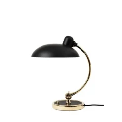 Fritz Hansen Kaiser Idell Luxus Bordslampa, Matt black/brass