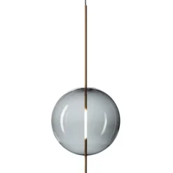 Pholc Kandinsky 45 pendel Smoked grey, brass