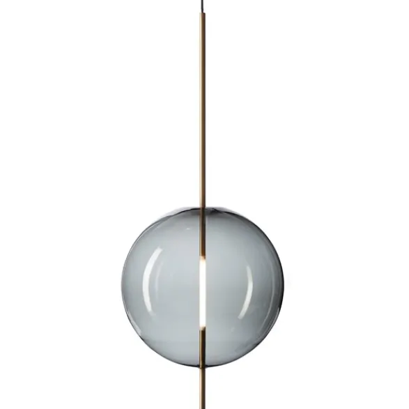 Pholc Kandinsky 45 pendel Smoked grey, brass