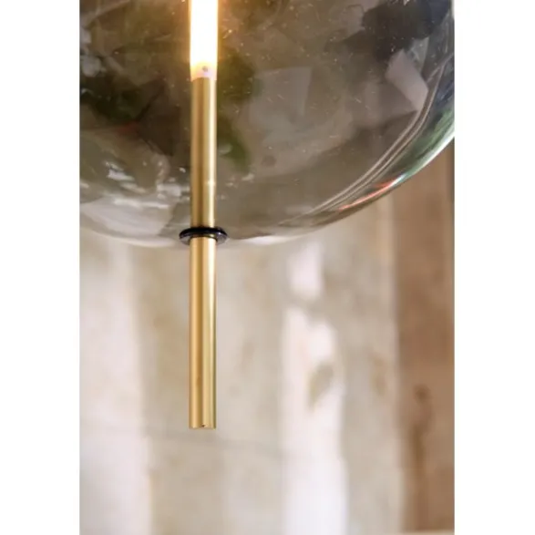 Pholc Kandinsky 45 pendel Smoked grey, brass