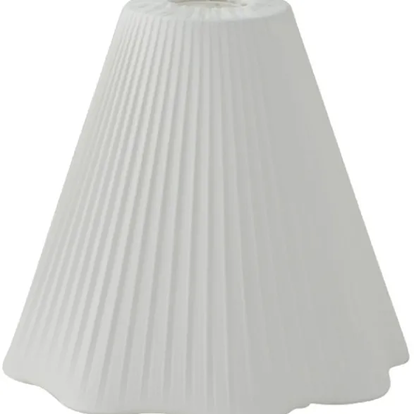 Hallbergs Belysning Karin Stilskärm Satin Offwhite