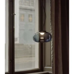 New Works Karl-Johan pendel LED, Smoked Glass Ø23