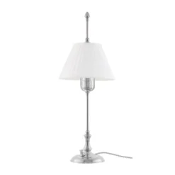 Karlskrona Lampfabrik Kellgren Bordslampa, Förnicklad mässing
