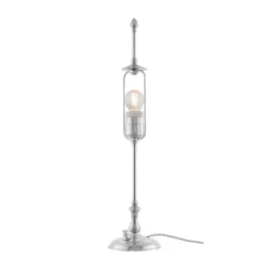 Karlskrona Lampfabrik Kellgren Bordslampa, Förnicklad mässing