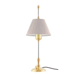 Karlskrona Lampfabrik Kellgren Bordslampa, Polerad mässing