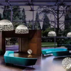 Studio Italia Design Kelly large dome pendel, vit 80cm