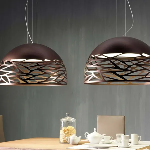 Studio Italia Design Kelly medium dome pendel, koppar/brons 60cm
