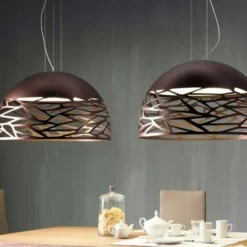 Studio Italia Design Kelly medium dome pendel, koppar/brons 60cm