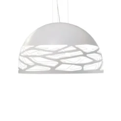 Studio Italia Design Kelly medium dome pendel, vit 60cm