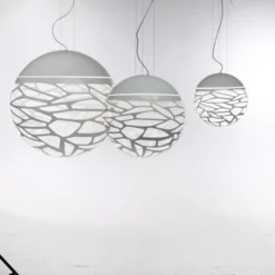 Studio Italia Design Kelly medium sphere pendel, vit 50cm