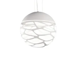 Studio Italia Design Kelly medium sphere pendel, vit 50cm