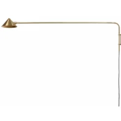 Watt & Veke Kelly vägglampa long, guld