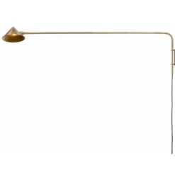 Watt & Veke Kelly vägglampa long, guld