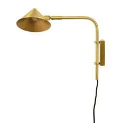 Watt & Veke Kelly vägglampa short, guld