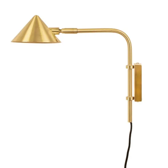Watt & Veke Kelly vägglampa short, guld