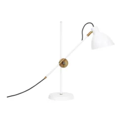 Konsthantverk KH#1 bordslampa, vit 58cm