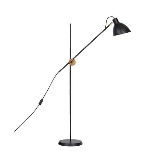 Konsthantverk KH#1 golvlampa, svart 140cm