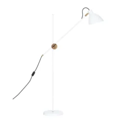 Konsthantverk KH#1 golvlampa, vit 140cm