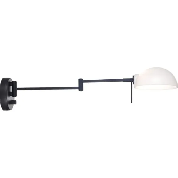 Halo Design Kjøbenhavn vägglampa m/arm, Svart
