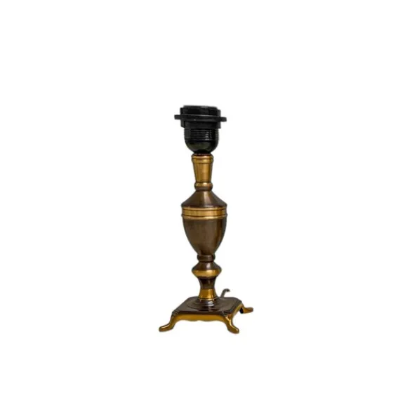 Vintage by Bright 1-2-3 Klassisk Mässing Elegans Lampfot, 26 cm