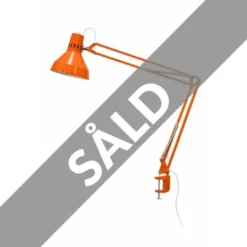 Vintage by Bright 1-2-3 Klämlampa Studio Clamp Orange