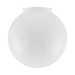 Karlskrona Lampfabrik Klotskärm 80, vitt överfångsglas 14cm