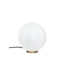 Konsthantverk Klyfta bordslampa råmässing 30cm