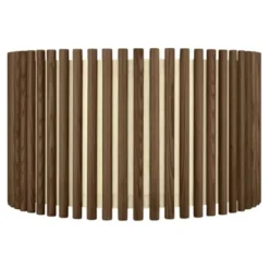 Umage Komorebi lampskärm large circle, mörkbetsad ek