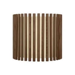 Umage Komorebi lampskärm medium circle, mörkbetsad ek