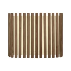 Umage Komorebi lampskärm medium rectangular, mörkbetsad ek