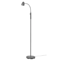 Armaturhantverk Koster golvlampa, grå 140cm