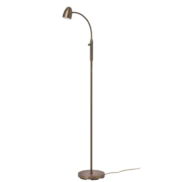Armaturhantverk Koster golvlampa, oxid 140cm