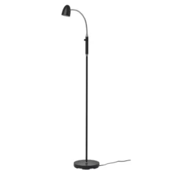 Armaturhantverk Koster golvlampa, svart 140cm