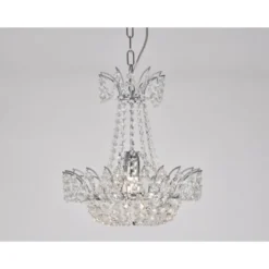 Norrsken Design Kristallkrona Alexander Krom 36cm