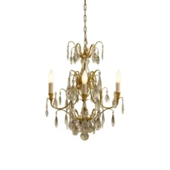 Vintage by Bright 1-2-3 Kristallkrona Belle Époque 50 cm