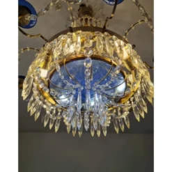 Vintage by Bright 1-2-3 Kristallkrona Majestätisk Grace 55 cm