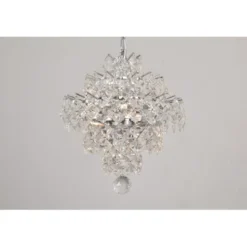 Norrsken Design Kristallkrona Silvia Krom 26cm