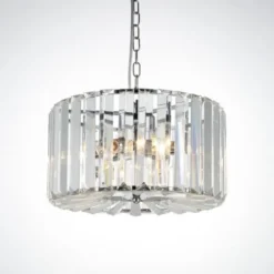 Norrsken Design Kristallkrona Young Krom 38cm