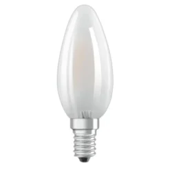 Osram Kronljus LED filament E14 4,5W(40W) matt dimbar