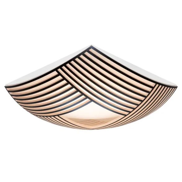 Secto Design Kuulto 9100 tak/vägg plafond, svart 52cm 3000K