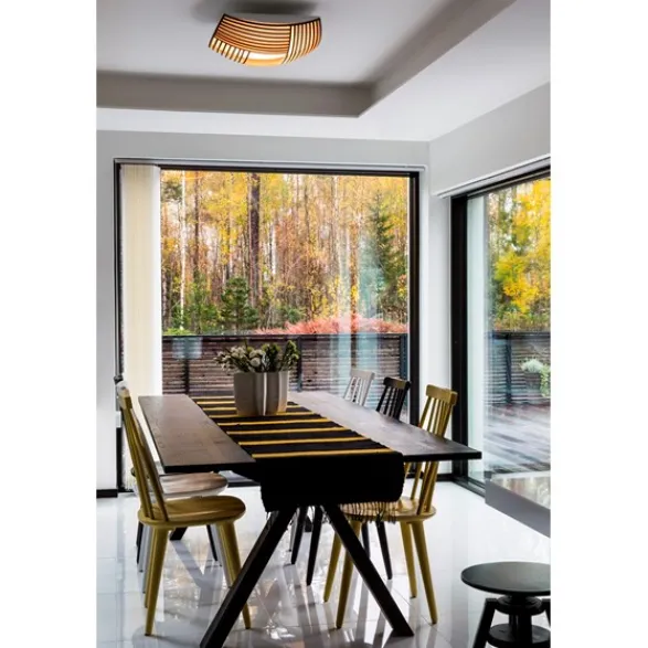 Secto Design Kuulto 9100 tak/vägg plafond, svart 52cm 3000K